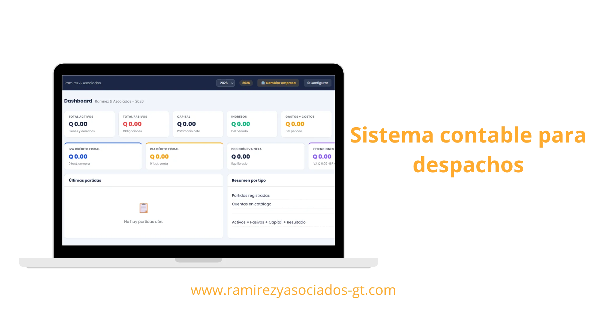 Sistema contable para despachos